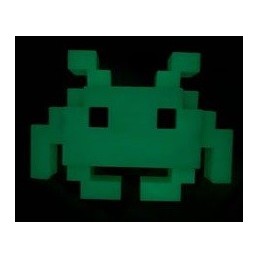 Funko Funko Pop Games Space Invaders 8 Bit Medium Invader GITD Exclusive Vaulted Vinyl Figure