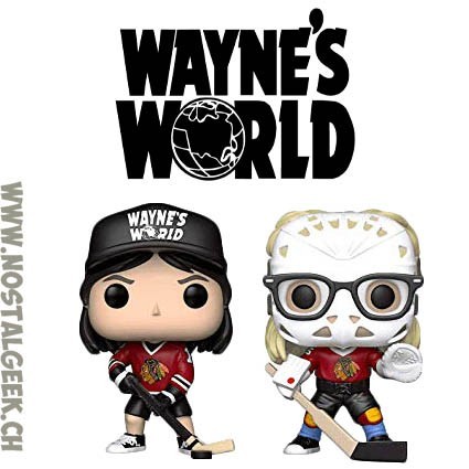 Funko Funko Pop Films Wayne's World Wayne & Garth (Hockey 2-Pack) Exclusive Vinyl Figure