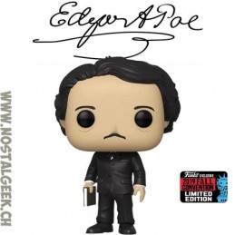 Funko Pop NYCC 2019 Edgar Allan Poe (w/ Book) Exclusive Vinyl Figure