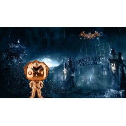 Funko Funko Pop Games Batman Arkham Asylum The Joker Orange Chrome Edition Limitée