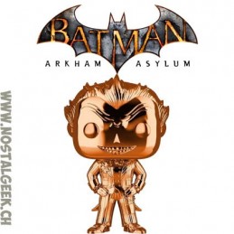 Funko Funko Pop Games Batman Arkham Asylum The Joker Orange Chrome Edition Limitée