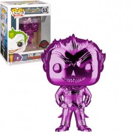 Funko Funko Pop Games Batman Arkham Asylum The Joker Purple Chrome Edition Limitée