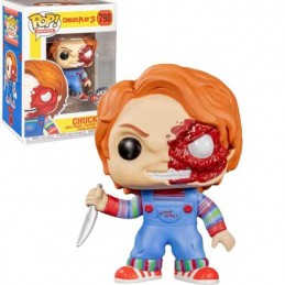 Funko Funko Pop Child's Play 3 Chucky Battle Damaged Edition Limitée