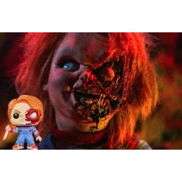 Funko Funko Pop Child's Play 3 Chucky Battle Damaged Exclusive Vinyl Figure