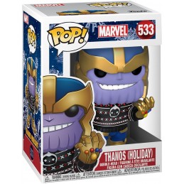 Funko Funko Pop Marvel Thanos (Holiday Sweater) Vinyl Figure