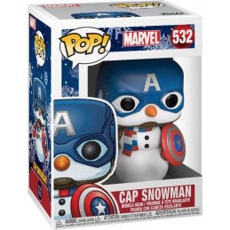 Funko Funko Pop N°532 Marvel Captain America (Cap Snowman)