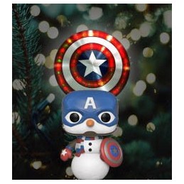 Funko Funko Pop N°532 Marvel Captain America (Cap Snowman)