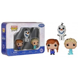 Funko Funko Pop Pocket Disney Frozen 3-Pack Tin Anna, Elsa et Olaf