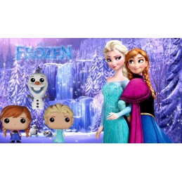 Funko Pop Pocket Disney Frozen 3-Pack Tin Anna, Elsa et Olaf