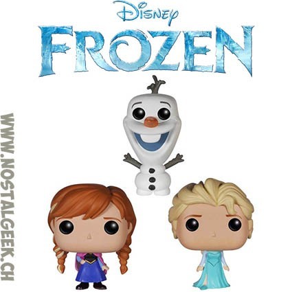 Funko Funko Pop Pocket Disney Frozen 3-Pack Tin Anna, Elsa, Olaf Mini vinyl figures Vinyl Figures