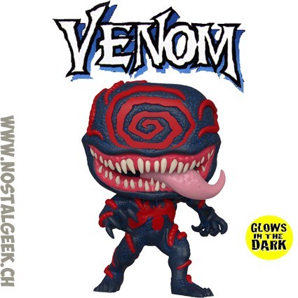 Funko Funko Pop Marvel Corrupted Venom Phosphorescent Edition Limitée
