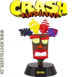 Paladone Crash Bandicoot Lampe 3D Aku Aku 10cm