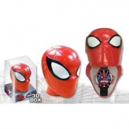 Marvel Montre Spider-Man avec boîte 3D