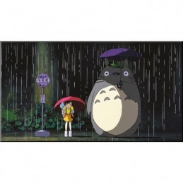 Semic Totoro Bus Stop Wood Panel