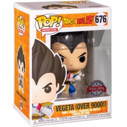 Funko Funko Pop! Anime Dragonball Z Vegeta Over 9000 Edition Limitée