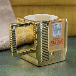 The Legend Of Zelda Golden Cartridge 3d Mug