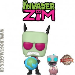Funko Funko Pop Television Invader Zim - Zim & Gir Edition Limitée