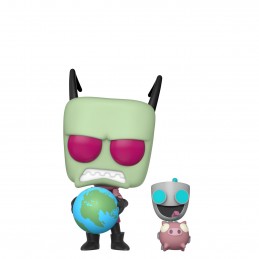 Funko Funko Pop Television Invader Zim - Zim & Gir Exclusive Vinyl Figure