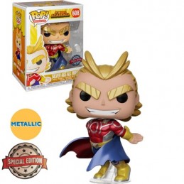 Funko Funko Pop! Anime My Hero Academia Silver Age All Might (Metallic) Edition Limitée