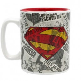 DC COMICS Coffret cadeau Superman Mug + Porte-clés + Badges