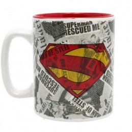 DC Comics Coffret cadeau Superman Mug + Porte-clés + Badges