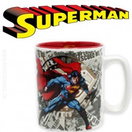 DC Comics Coffret cadeau Superman Mug + Porte-clés + Badges