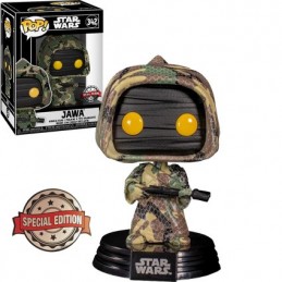 Funko Pop N°342 Star Wars Jawa (Futura) + Pop Protector Vaulted Exclusive Vinyl Figure
