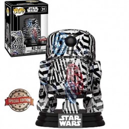 Funko Pop N°31 Star Wars R2-D2 (Futura) + Pop protector rigide Edition Limitée Vaulted