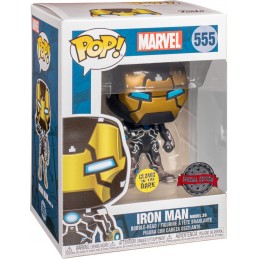 Funko Funko Pop Marvel Iron Man MK39 Phosphorescent Edition Limitée