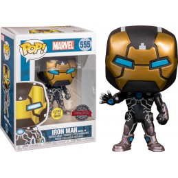 Funko Funko Pop Marvel Iron Man MK39 Phosphorescent Edition Limitée