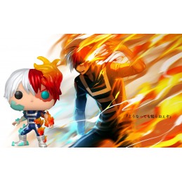 Funko Funko Pop! N°372 Anime My Hero Academia Todoroki (Metallic) VaultedExclusive Vinyl Figure