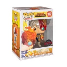 Funko Funko Pop! N°372 Anime My Hero Academia Todoroki (Metallic) Vaulted Edition Limitée