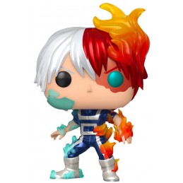 Funko Funko Pop! N°372 Anime My Hero Academia Todoroki (Metallic) Vaulted Edition Limitée