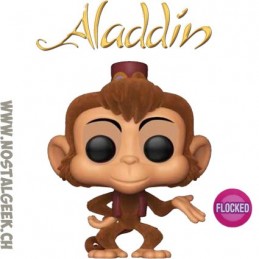 Funko Funko Pop Disney Aladdin Abu Flocked Exclusive Vinyl Figure