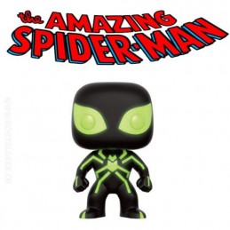 Funko Funko Pop! Marvel Spider-Man Stealth Costume Phosphorescent Edition Limitée