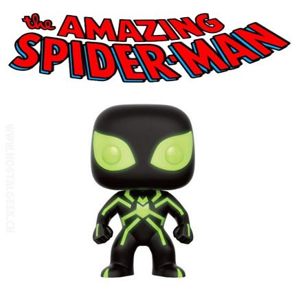 Funko Funko Pop! Marvel Spider-Man Stealth Costume Phosphorescent Edition Limitée Funko Funko Pop! Marvel Spider-Man Stealth Costume Phosphorescent Edition Limitée