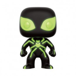 Funko Funko Pop! Marvel Spider-Man Stealth Costume Phosphorescent Edition Limitée