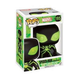 Funko Funko Pop! Marvel Spider-Man Stealth Costume Phosphorescent Edition Limitée