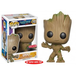 Funko Funko Pop! Guardians of the Galaxy: Vol 2 - Groot Taille réelle 25 cm Edition Limitée