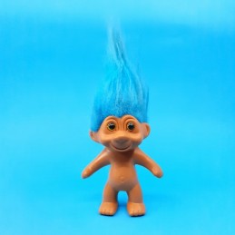 Troll 10 cm blue hair second hand figure
