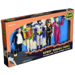 Coffret Batman Classic TV Series 1966 Figurines Pliables