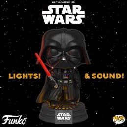 Funko Funko Pop! Star Wars Darth Vader Son et Lumières