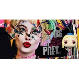 Funko Pop N°303 Birds of Prey Harley Quinn Black Mask Club Vinyl Figure