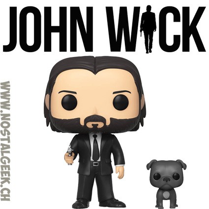 john wick with dog funko pop