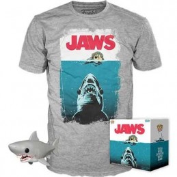 Funko Funko Pop Great White Shark (Bloody) and Jaws Tee Oversized Exclusive Vinyl Figure