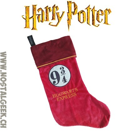 Harry Potter Chaussette de Noël Poudlard Express Voie 9 3/4