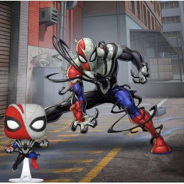 Funko Funko Pop Marvel Venomized Spider-Man Vaulted Edition Limitée