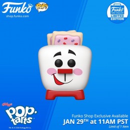 Funko Funko Pop Ad Icons Kellog's Pop Tarts Milton The Toaster Edition Limitée