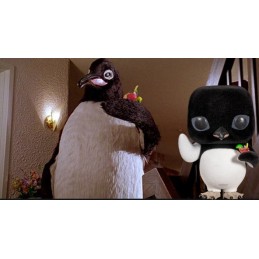 Funko Funko Pop Movies Billy Madison Penguin with Cocktail (Flocked) Edition Limitée