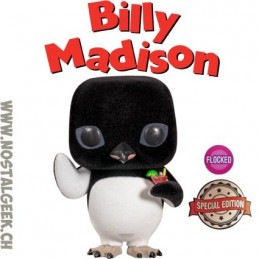Funko Pop Movies Billy Madison Penguin with Cocktail (Flocked) Exclusive Vinyl Figure
